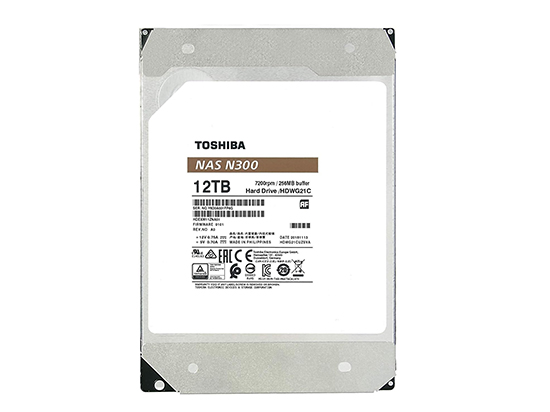 Descubre el Toshiba Disco Duro Interno NAS N300 de 12 TB Toshiba NAS N300