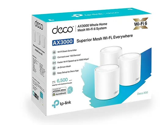TP-Link Deco X50: WiFi 6 para todo el hogar sin zonas muertas TP-Link Deco X50