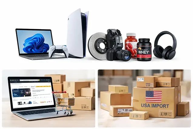 productos que se pueden importar de Estados Unidos a México como electrónicos, refacciones y computadoras